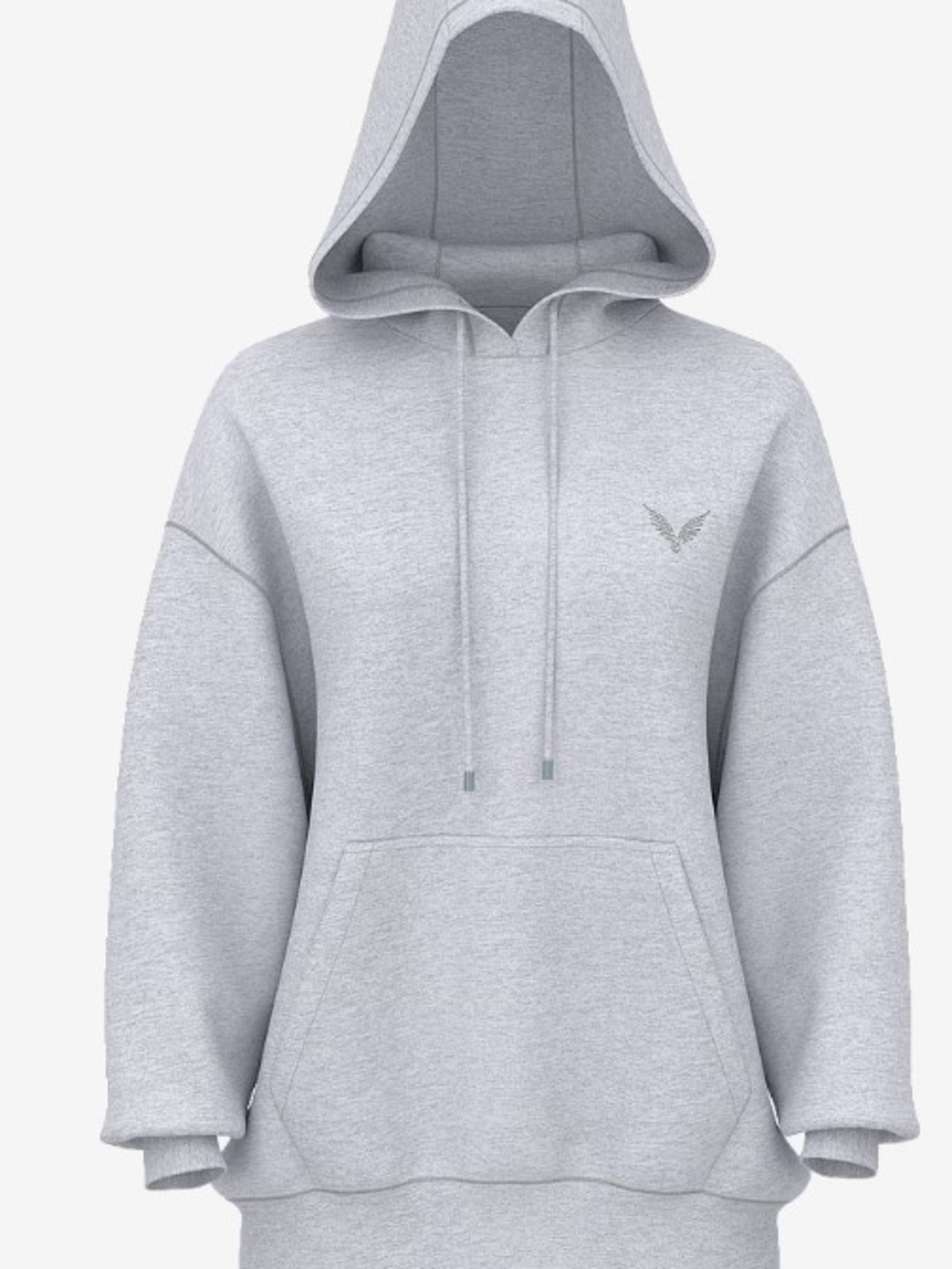VS Angel Essentials Iconic Fleece Relaxed Hoodie MEDIUM